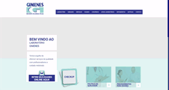 Desktop Screenshot of laboratoriogimenes.com.br